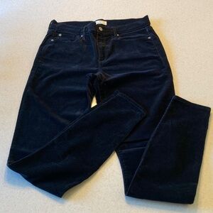 GAP Black Skinny Corduroy Jeans Women Size 31 Tall